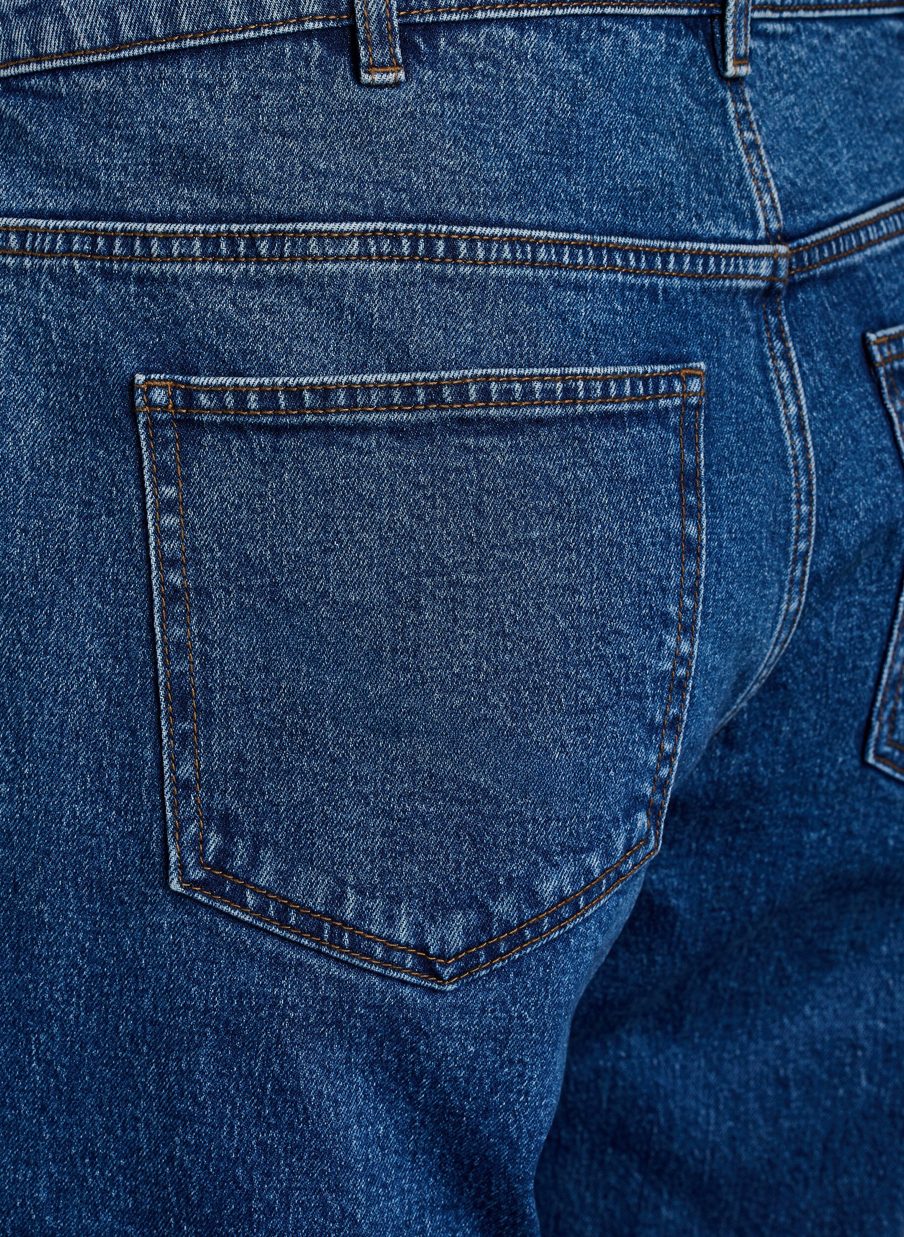 ZizzifashionWide leg jeans with high waist, Blue, Packshot image number 3