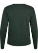 Long-sleeved basic T-shirt with round neck, Green, Packshot image number 1