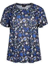 FLASH - T-shirt with floral print