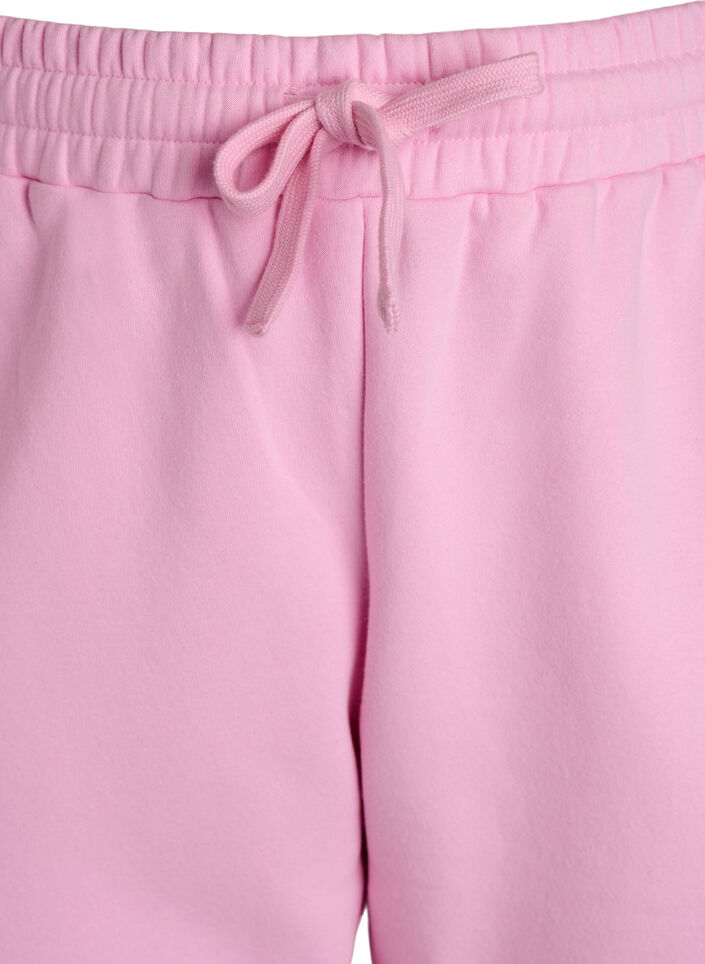 High-waisted sweatpants, Pink, Packshot image number 2