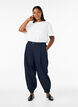 High waist balloon jeans, Blue, Model image number 0