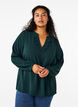 Long-sleeved blouse with structure, Scarab, Model image number 0