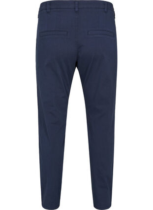 Chinos in cotton with pockets, Sky Captain, Packshot image number 1