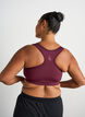 Sports bra with racerback, Red, Model image number 2