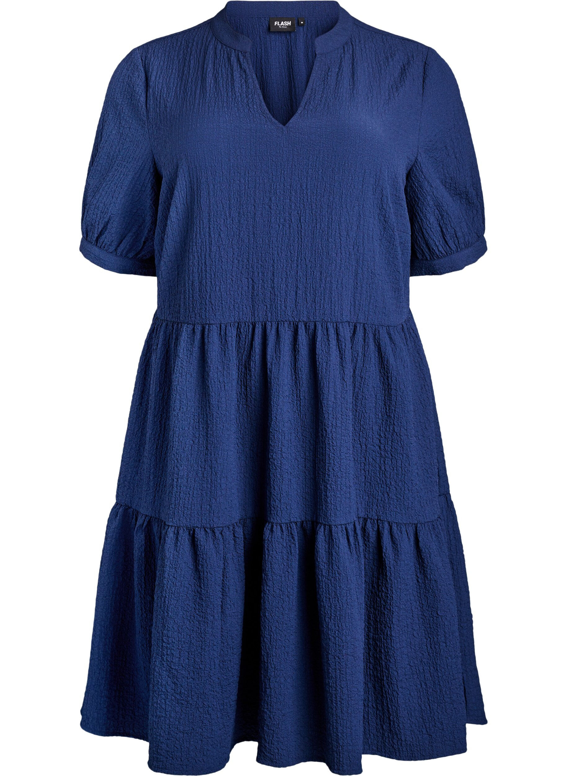 ZizzifashionShort A-line dress, Blue, Packshot image number 0