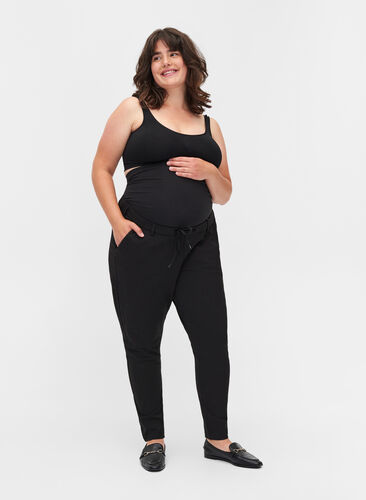 Maternity Maddison pants, Black, Model image number 0