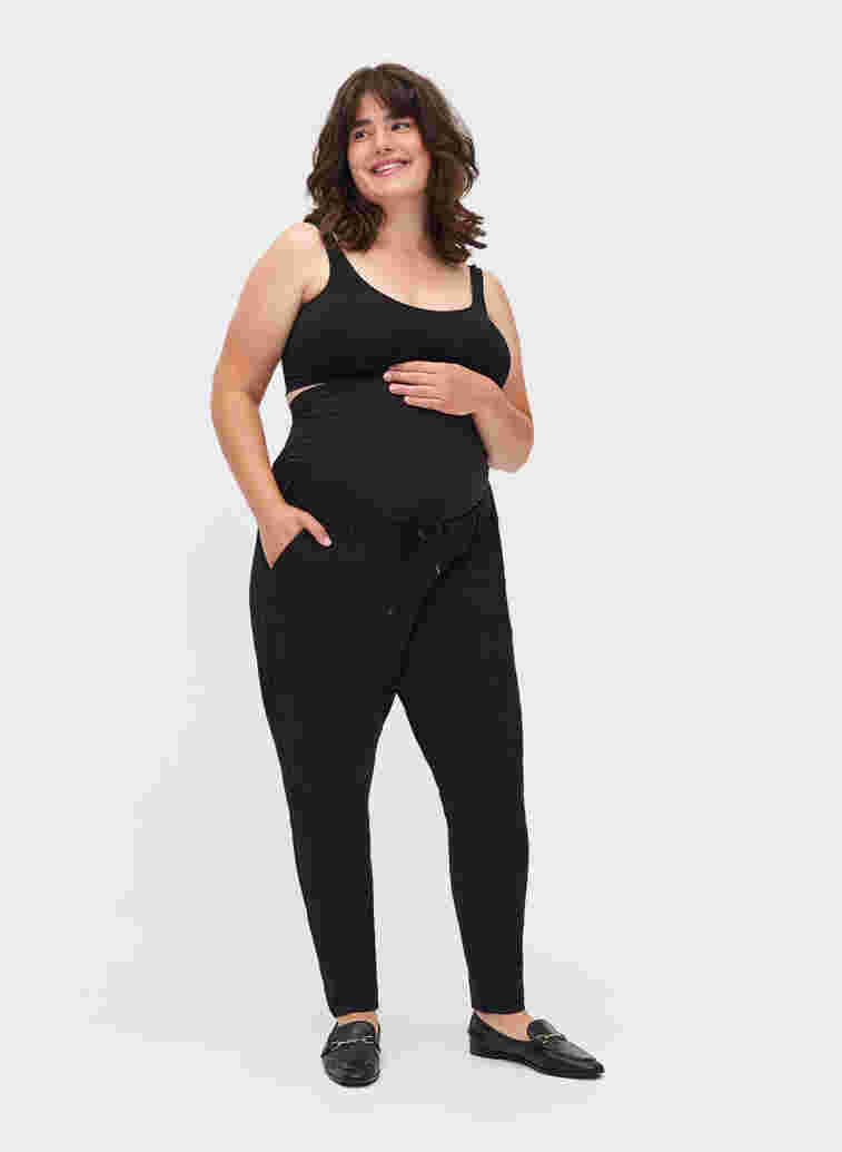 Maternity Maddison pants, Black, Model image number 0