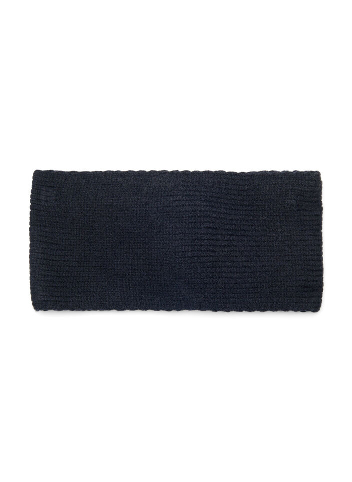 Knitted headband, Black, Packshot image number 1