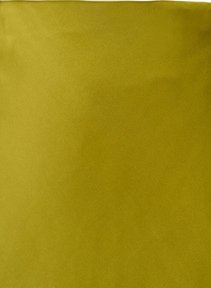 Satin midi skirt, Green, Packshot