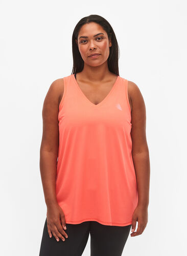 Sports top with V-neck, Dubarry, Model image number 0