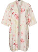 Viscose kimono with 3/4 sleeves, Red, Packshot image number 0