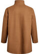 Short coat with A-line shape, Brown, Packshot image number 1