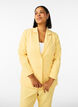 Classic blazer with button closure, Yellow, Model image number 0