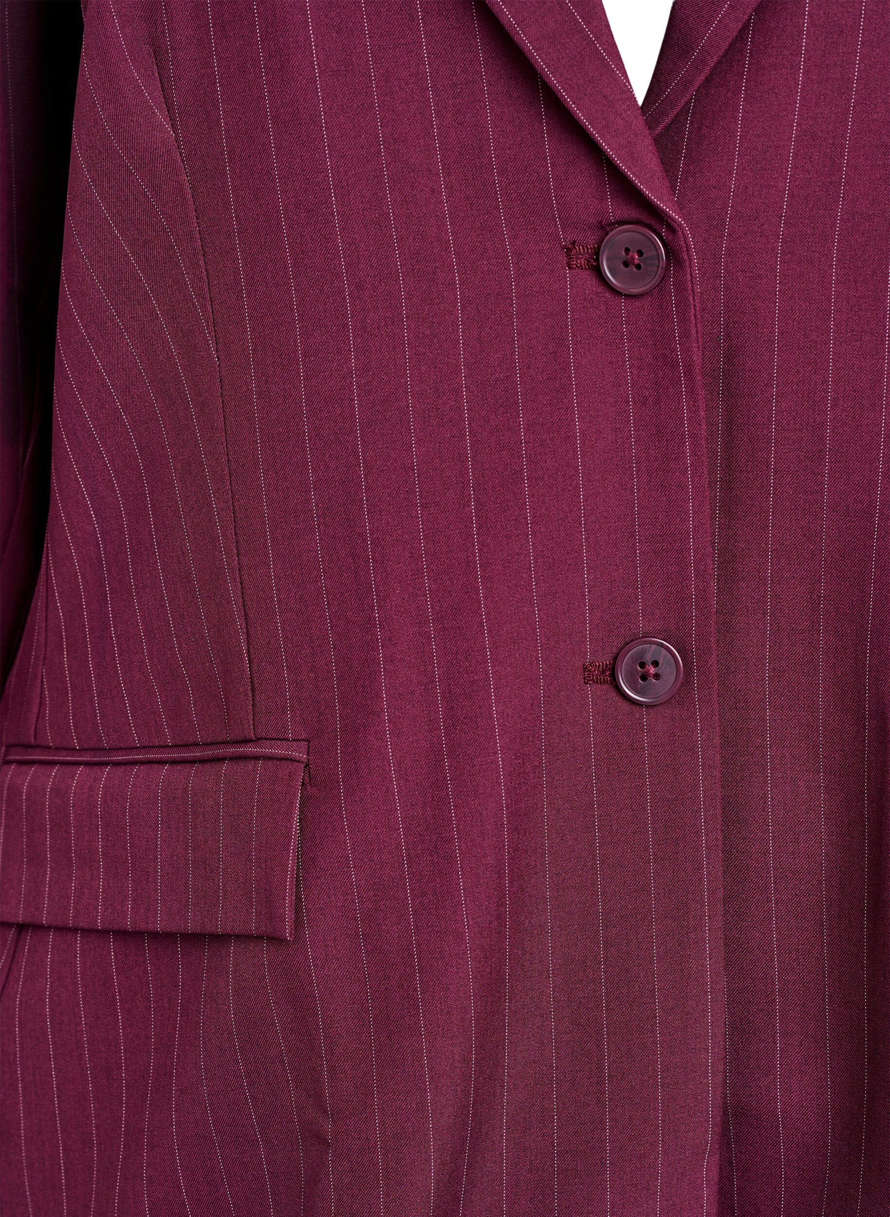 ZizzifashionBlazer with pockets and slits, Red, Packshot image number 2