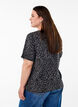 T-shirt with round neck and all-over print, Grey, Model image number 2