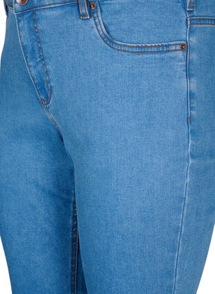 Slim fit Emily jeans with pearls, Light Blue, Packshot image number 2