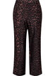 Viscose trousers with an elasticated waist and straight legs, Brown, Packshot image number 1