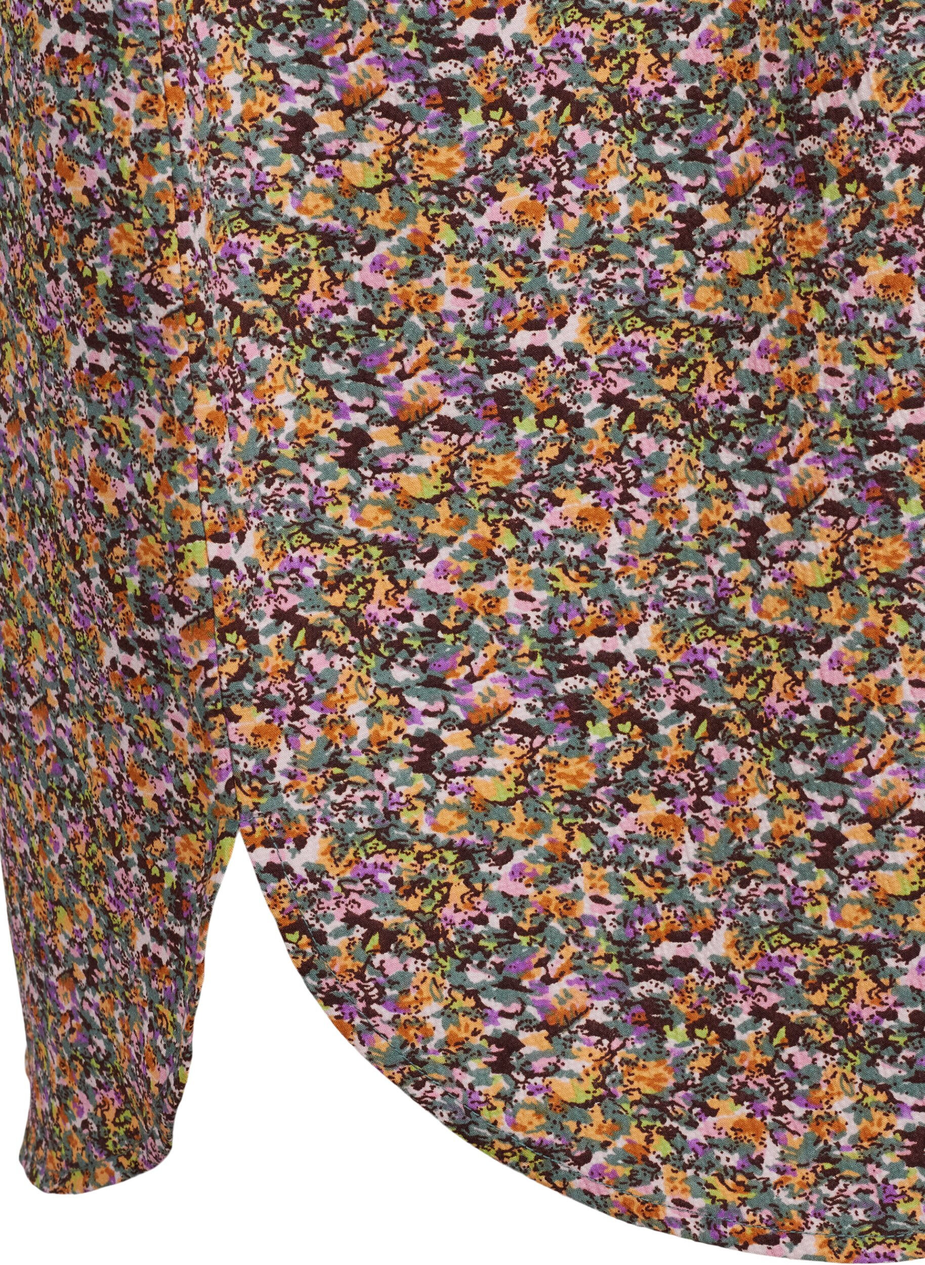 Zizzifashion FLASH - Shirt dress with print, Multi Ditsy, Packshot image number 3