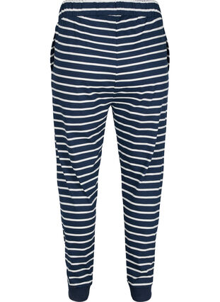 Cotton pyjama bottoms, Navy Blazer Stripe , Packshot image number 1
