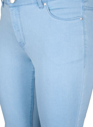 Viona regular waist jeans, Ex Lt Blue, Packshot image number 2