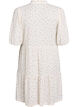 Short A-line dress with 1/2 sleeves, White, Packshot image number 1