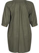 Cotton tunic with a V-neck, Green, Packshot image number 1