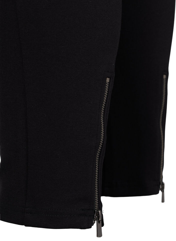 Leggings with zips, Black, Packshot image number 3