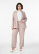 Classic blazer with single button closure and pockets, Beige, Model image number 1