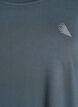 Training blouse with 3/4 sleeves, Grey, Packshot image number 2