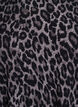 Blouse with long sleeves and leopard print, Dark Grey, Packshot image number 2