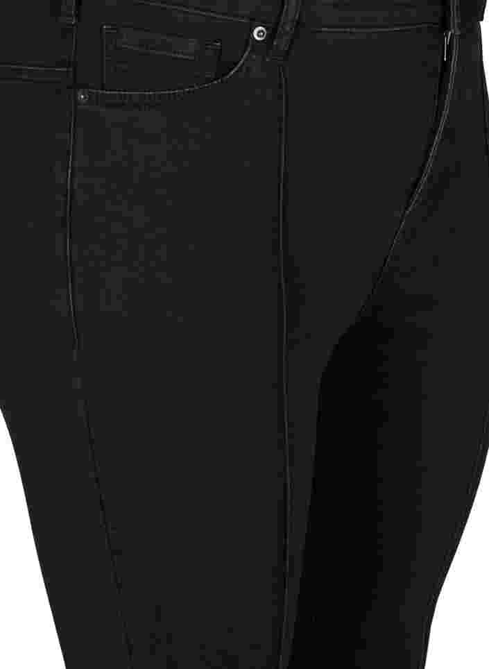 Super slim Amy jeans with piping, Black, Packshot image number 2