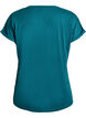 Short sleeved cotton blend t-shirt, Green, Packshot image number 1