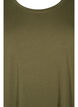 Cotton dress with short sleeves, Ivy Green, Packshot image number 2