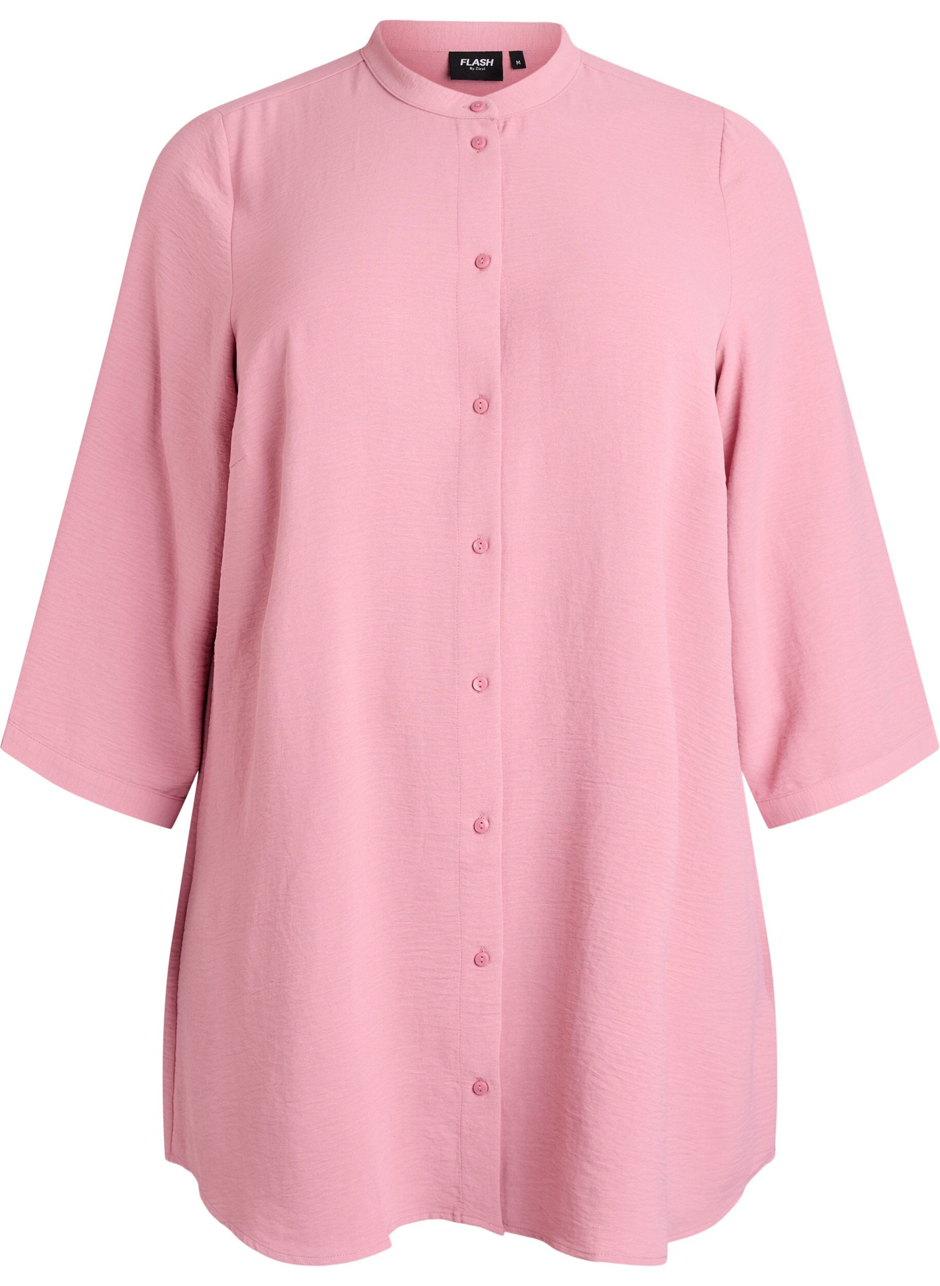 ZizzifashionTunic with 3/4 sleeves, Rose, Packshot image number 0