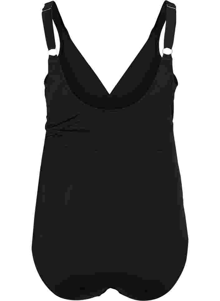 Maternity swimsuit, Black, Packshot image number 1