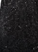 Lace midi skirt with sequins, Black, Packshot image number 2
