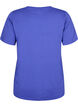FLASH - T-shirt with v-neck, Royal Blue, Packshot image number 1