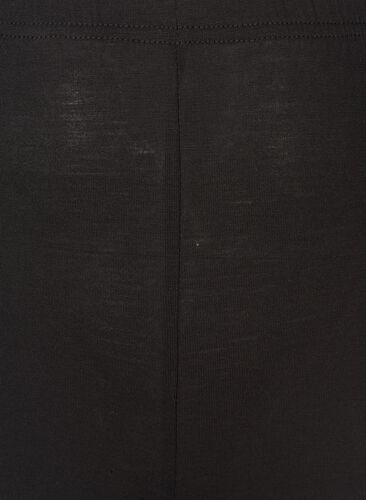 Basic viscose leggings, Black, Packshot image number 2