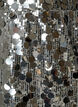 Short sequin skirt with an elasticated waistband, Dark Grey, Packshot image number 2