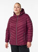 Lightweight jacket with hood, Dark Bordeaux, Model image number 0