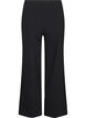 Wide-leg trousers with elasticated waistband, Black, Packshot image number 1