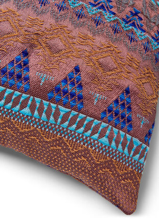 Patterned pillowcase, Nomad/Blue Comb, Packshot image number 1
