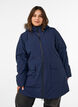 Waterproof hooded parka, Blue, Model image number 0