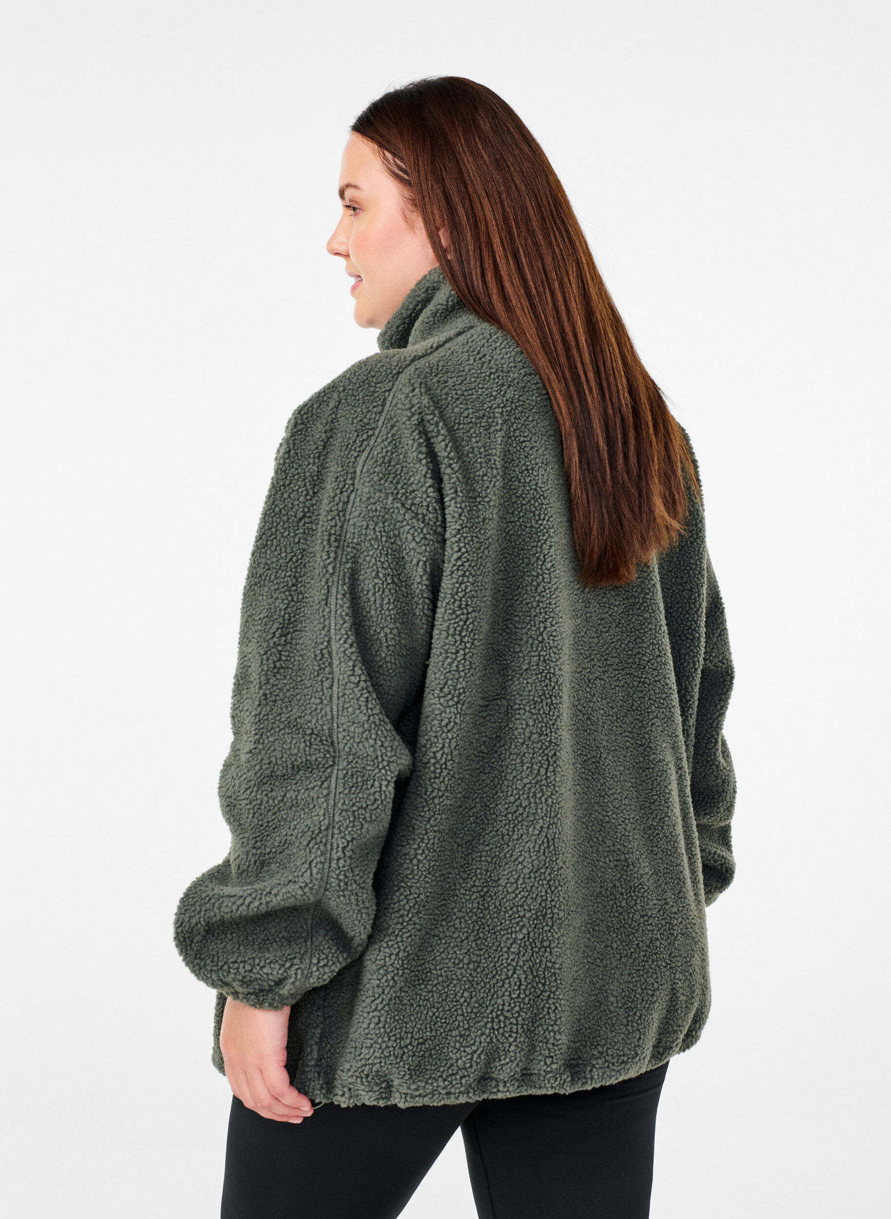 Zizzifashion Fleece jacket with pockets, Urban Chic, Model image number 1