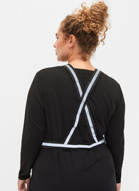 Reflective vest, Black, Model