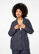 FLASH - Blazer with pockets and a slit, Dark Grey, Model image number 0