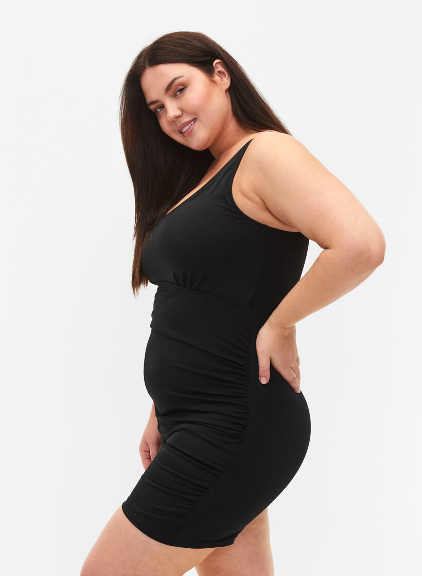 Swimsuit with legs, Black, Model image number 2