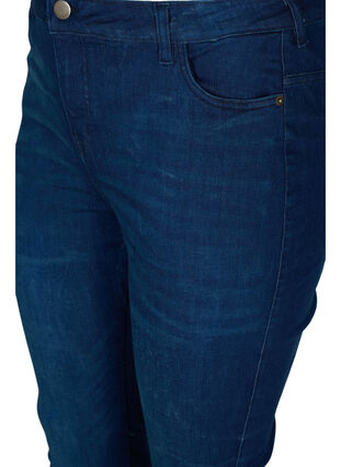 Super slim, high-waisted Amy jeans, Dark blue, Packshot image number 2