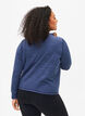 Training blouse with zipper, Mood Indigo, Model image number 1