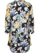 Long-sleeved dress with floral print, Yellow Flower AOP, Packshot image number 1